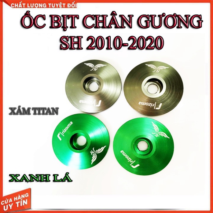 ỐC BỊT LỖ CHÂN GƯƠNG RIZOMA CHO SH 2010-2020,SH MODE –GIÁ 1 CẶP ( LƯU Ý HÀNG LOẠI LỚN, LOẠI ĐẸP, Y NHƯ HÌNH ẢNH)