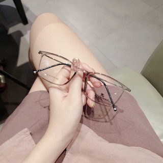 [ Ảnh thật ] Gọng kính cận mắt vuông/tròn siêu mảnh siêu nhẹ