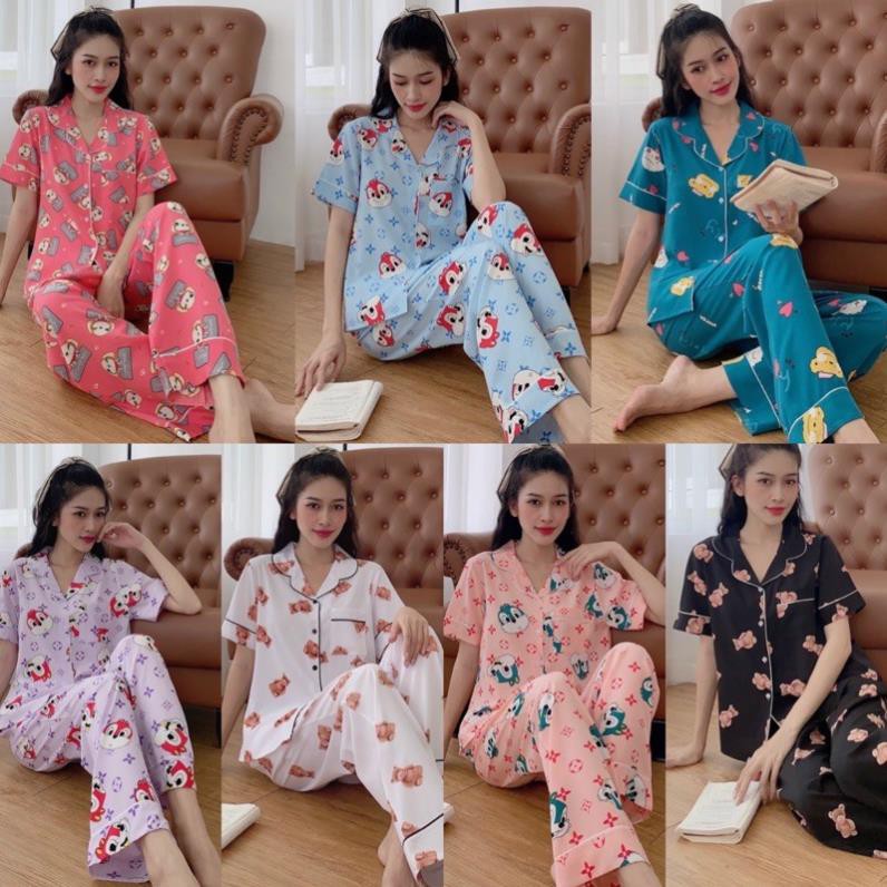 BIGSIZE PIJAMA(60-75kg) LỤA THÁI CAO CẤP - MỀM MỊN, MÁT, THOẢI MÁI ༴