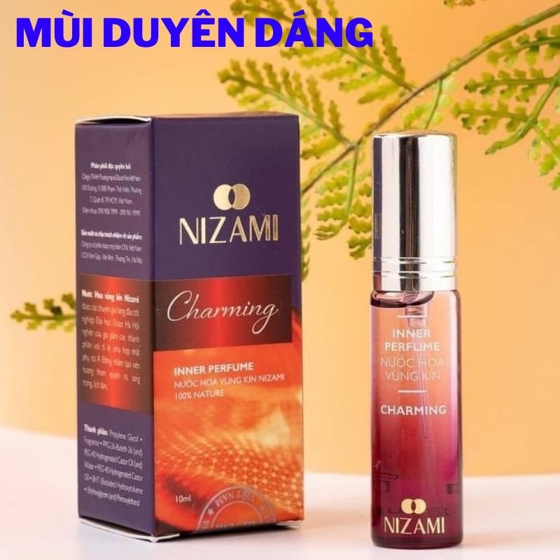 Nước hoa vùng kín 5 mùi thoải mái đam mê NIZAMI | Thế Giới Skin Care