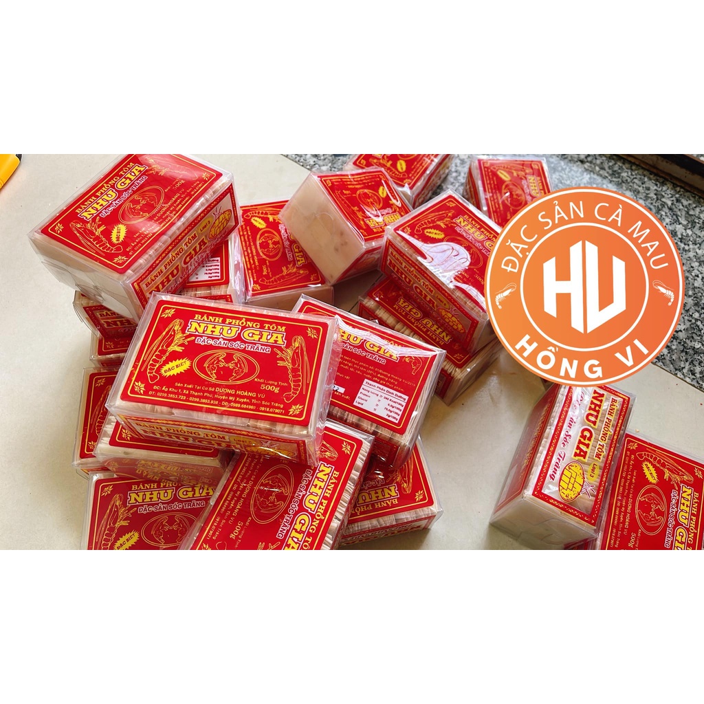 HỘP 500GAM BÁNH PHỒNG TÔM NHƯ GIA