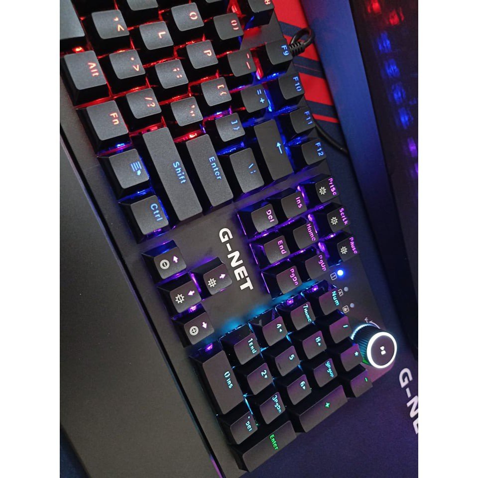 Bàn Phím Cơ Quang Gnet GK 315 - Hàng Chính Hãng Bảo Hành 12 Tháng Lỗi Đổi Mới