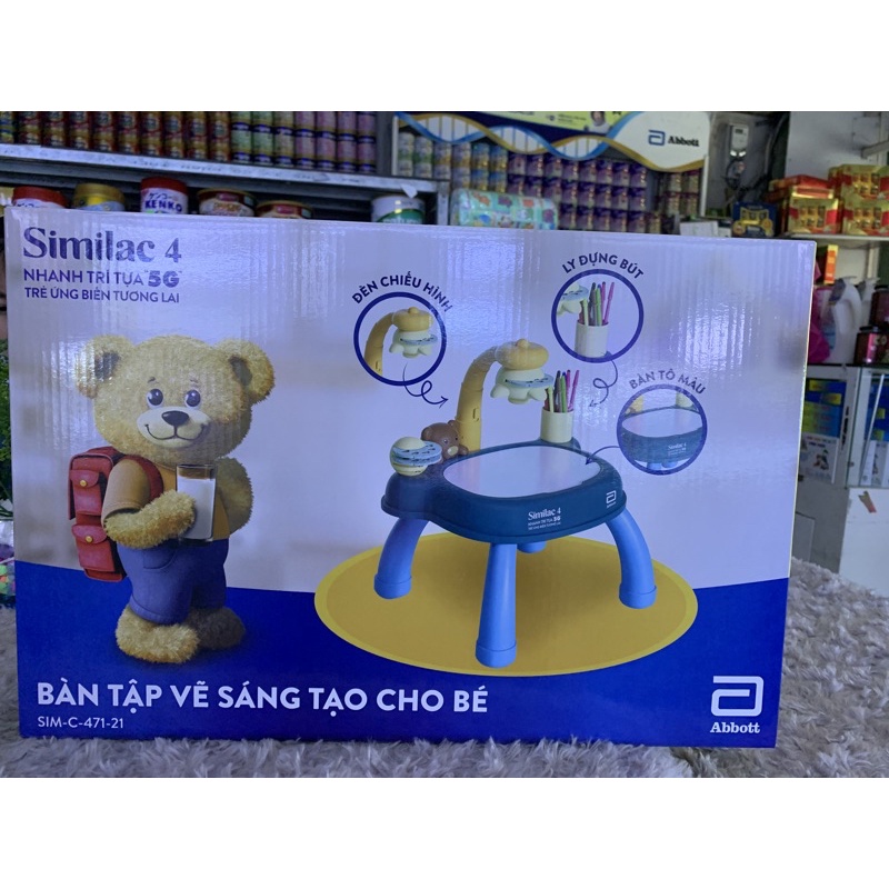 Bàn tập vẽ sáng tạo cho bé