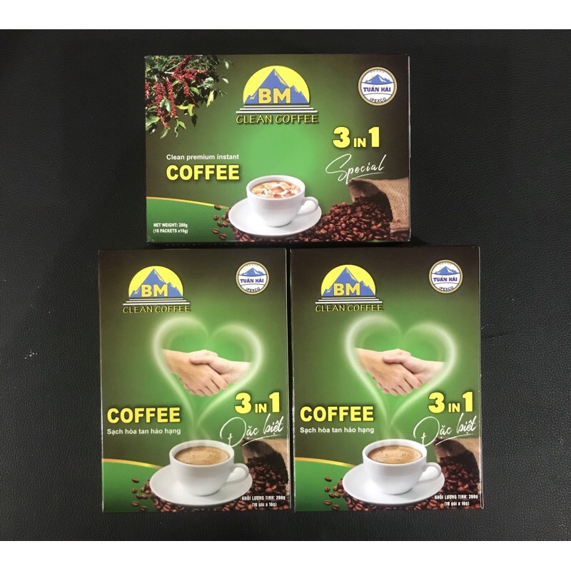 cà phê sữa hoà tan Bình Minh clean coffee 3in1 - cà phê sạch hảo hạng | BigBuy360 - bigbuy360.vn