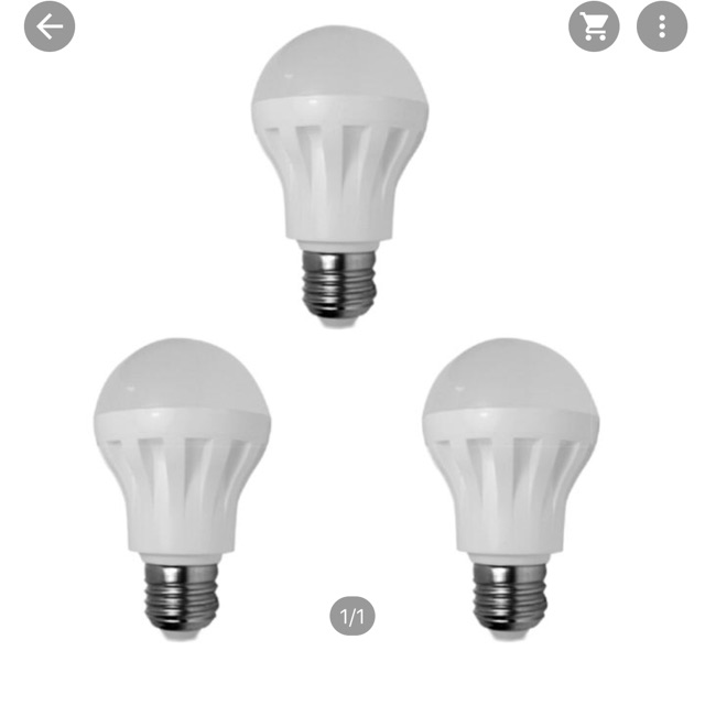 Đèn led đui xoáy 3W E27