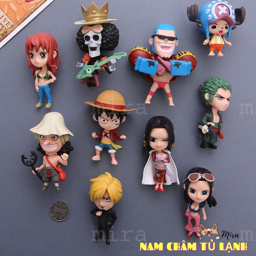 Nam Châm Tủ Lạnh Mô Hình Lớn Luffy One Piece Đảo Hải Tặc, Trang Trí Bàn Học, Bàn Làm Việc, Đồ Sưu Tập MIRA-MH99001