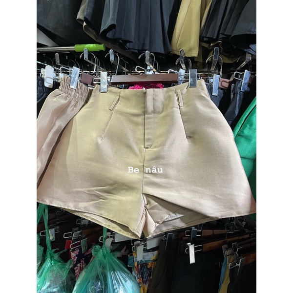 QUẦN SHORT TACTA CẠP CAO ỐNG RỘNG 2 LỚP CHẤT ĐẸP MS15666