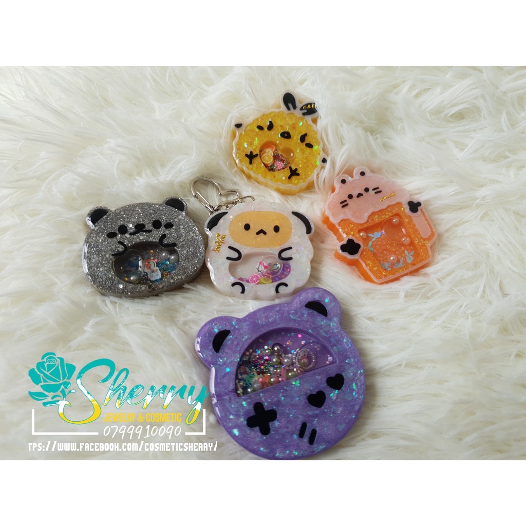 Khuôn Silicon Làm Móc Khóa Shaker Cao Cấp