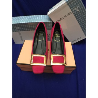 [FREE SHIP] Giày cao gót da lộn 5cm [Msp B2]