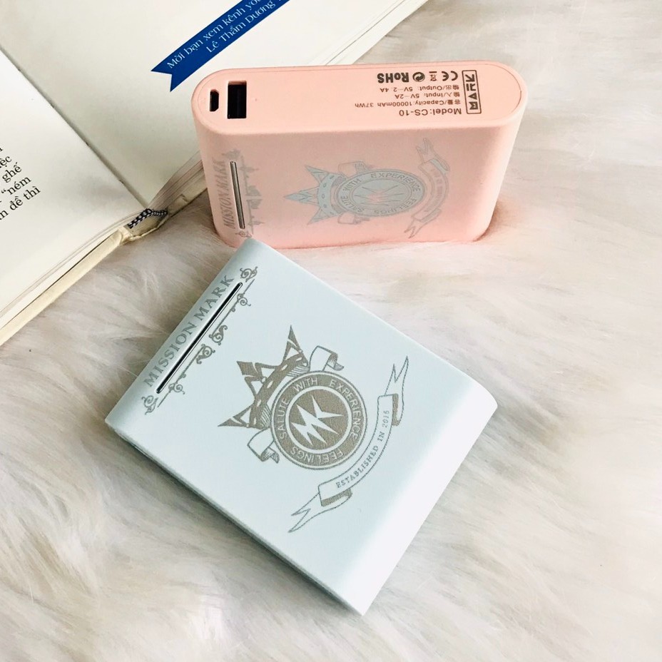 Sạc dự phòng 10.000mah chính hãng MK mã CS10