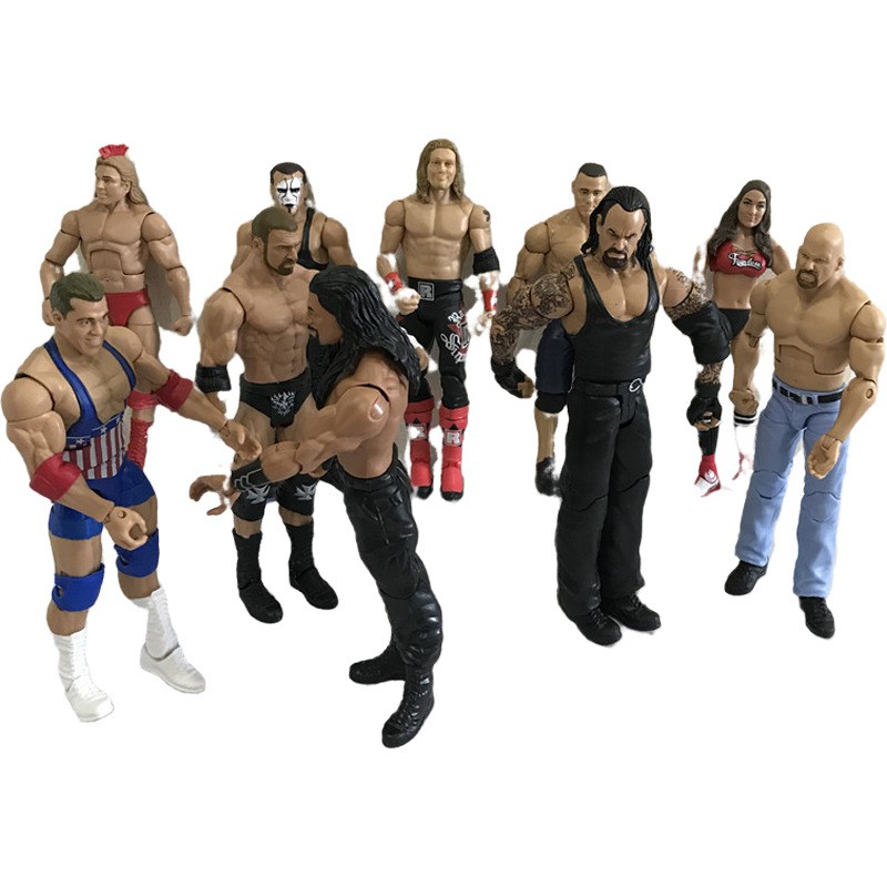 Đồ chơi búp bê hình đô vật Mỹ Sin Cara John Cena WWE bắt mắt