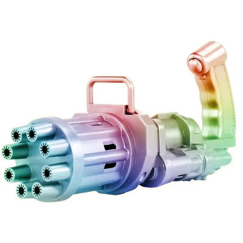 Súng Bắn Bong Bóng 8 Lỗ Cho Bé