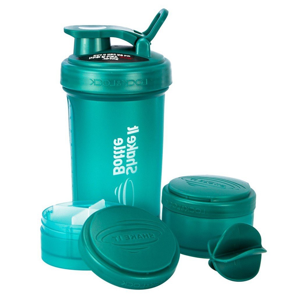 Bình lắc SHAKE IT Lock &amp; Lock 600ml [ HAP945 ] - bình nước thể thao có banh lắc cho dân tập gym