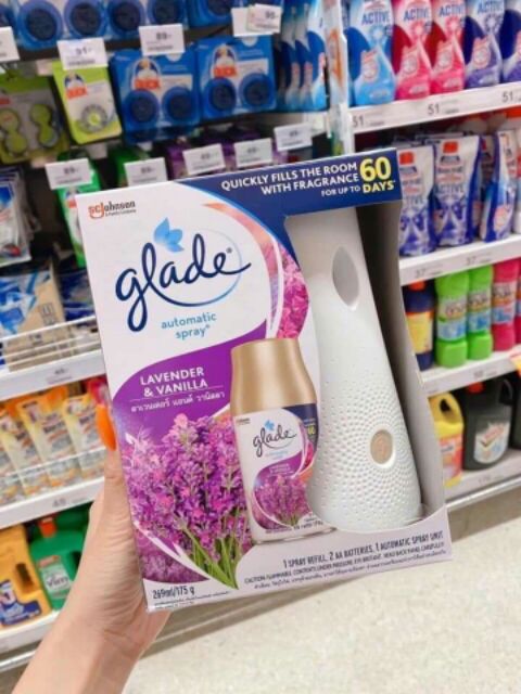 BÌNH XỊT PHÒNG TỰ ĐỘNG GLADE SIÊU THƠM