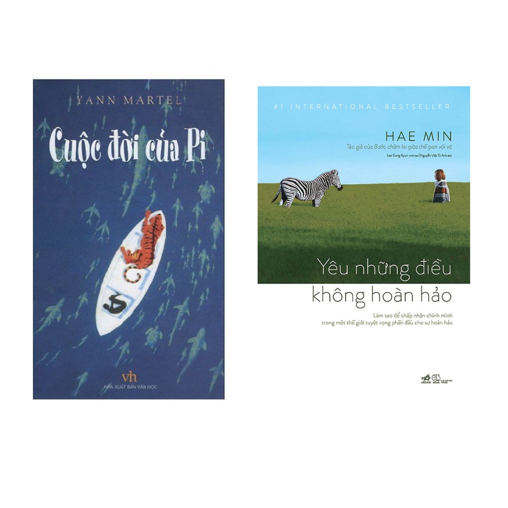 Sách Combo 2 Cuốn: Cuộc Đời Của Pi + Yêu Những Điều Không Hoàn Hảo