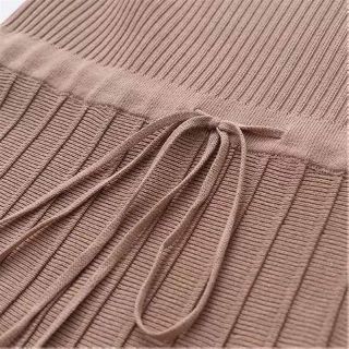 Set váy len và khoác cardigan