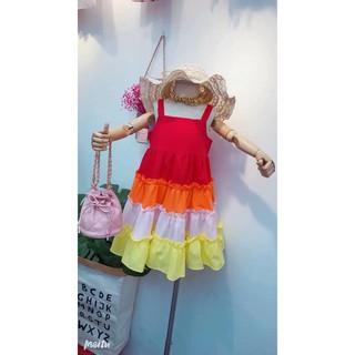Váy thô maxi nhiều màu TD
