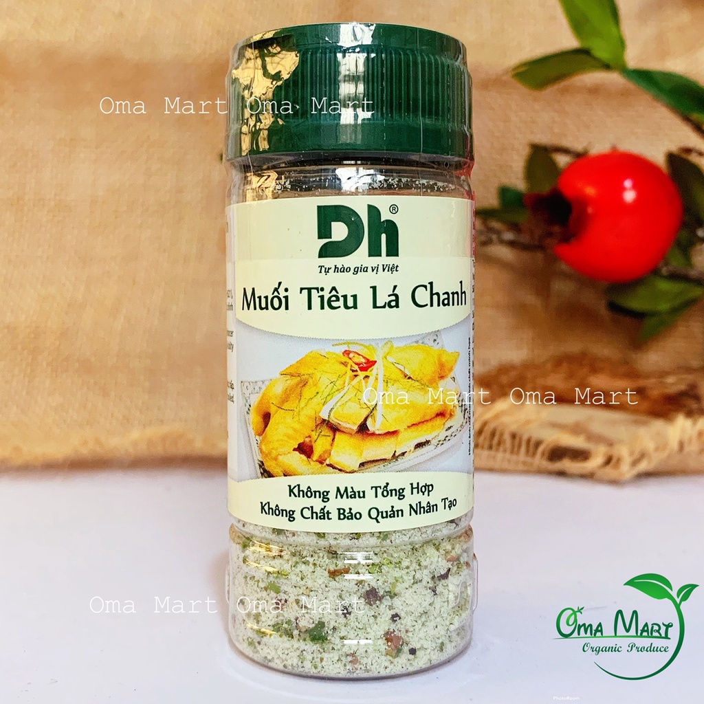 Muối tiêu lá chanh Dh food 50g