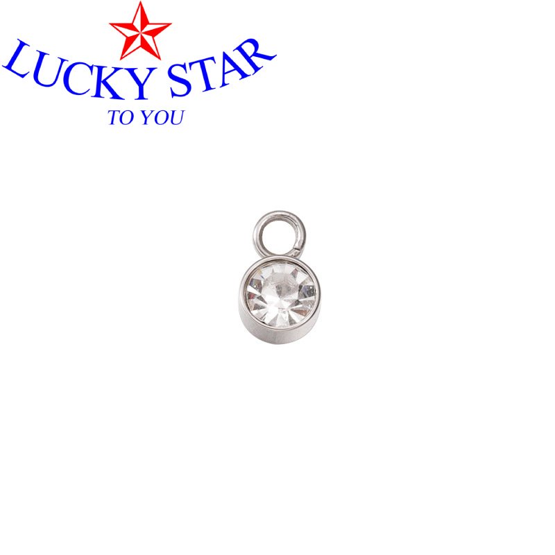Nguyên liệu phụ kiện tự làm đồ trang sức thủ công tạo hình sáng tạo - Hạt Đá Màu Inox