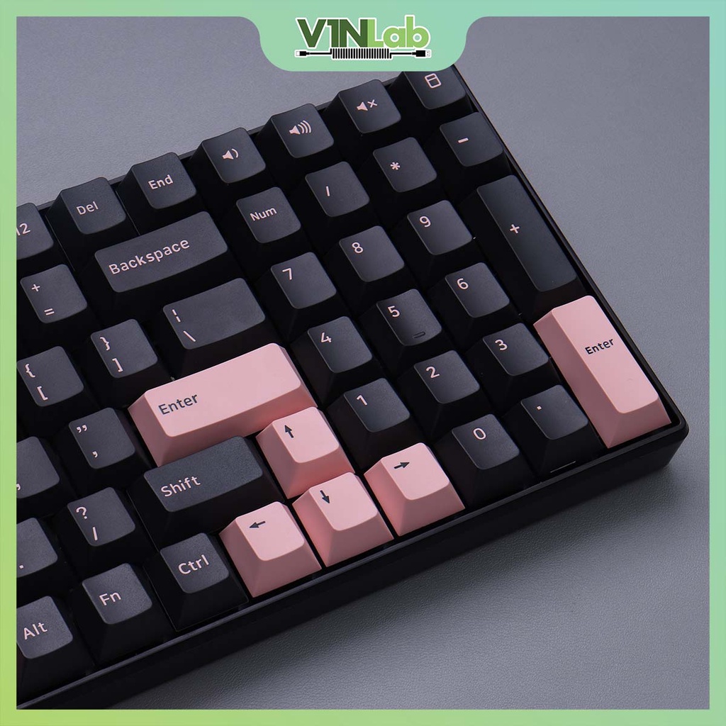 Set Keycap GMK Dark Olivia Clone PBT Double-Shot | Cherry Profile | Phụ kiện trang trí bàn phím cơ