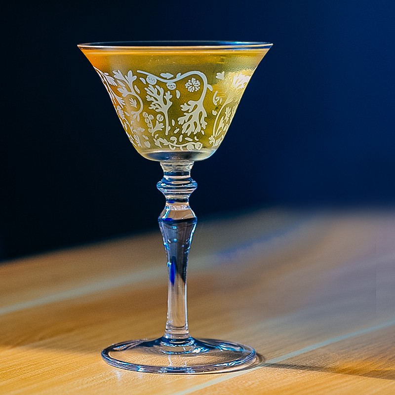 Japanese Style Cocktail Glass - Ly Thủy Tinh