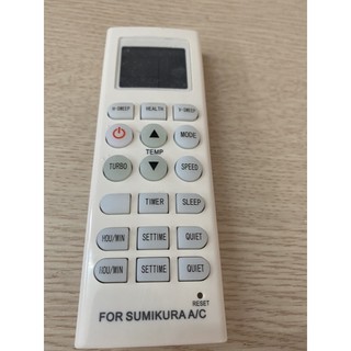 Điều khiển điều hòa Sumikura dài-Remote máy lạnh Sumikura