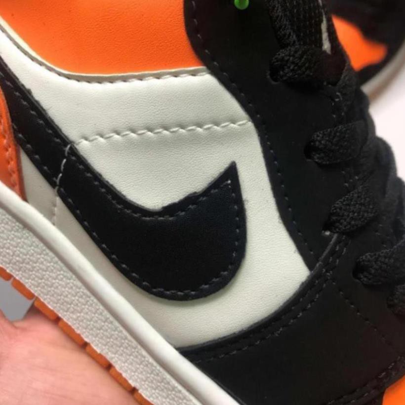 Giày Sneaker Jordan 1 Low ❤️Full Box+Bill❤️ Giày JD1 Cam Đen Thấp Cổ Nam Nữ | BigBuy360 - bigbuy360.vn