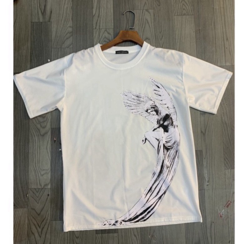 Áo phông GG mũi nhọn nam nữ chất liệu cotton co dãn 4 chiều hottrend 2023