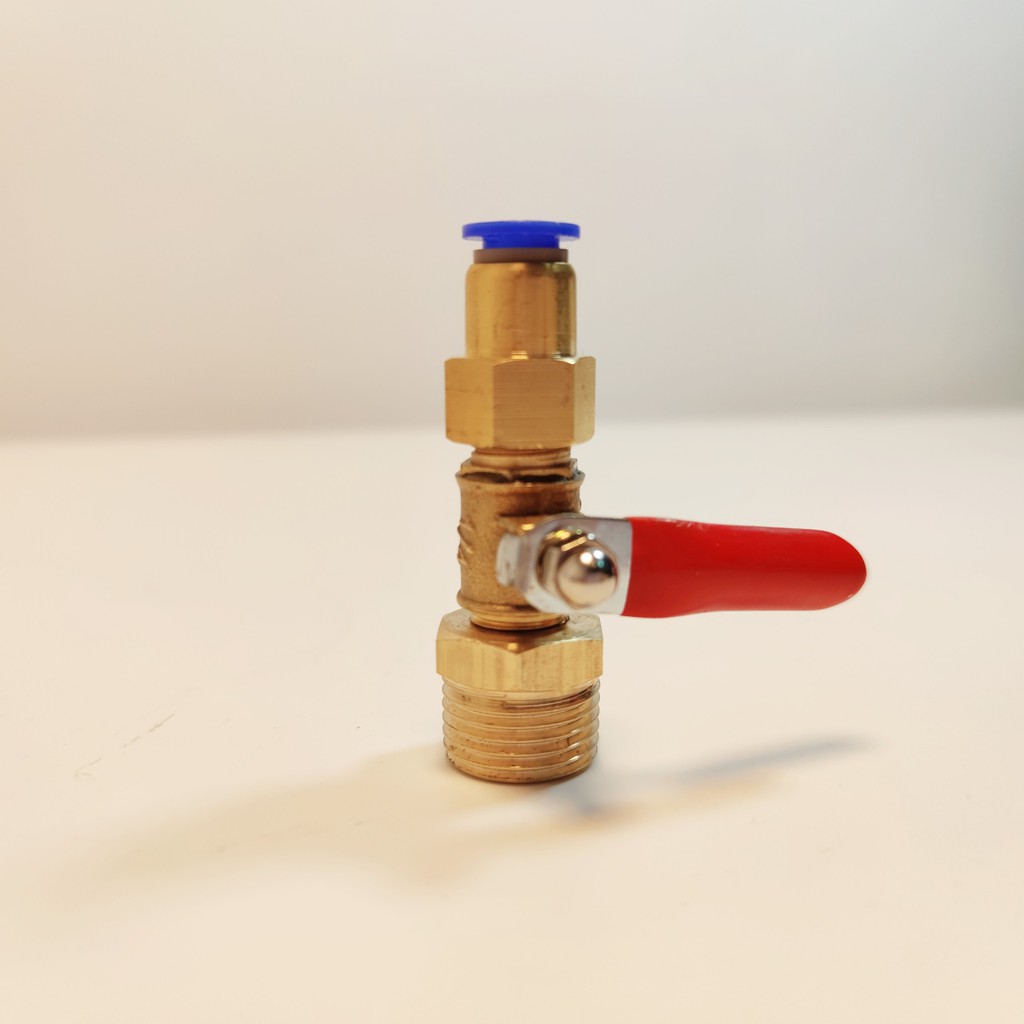 Bộ khóa đồng đầu ren 21 sang 8mm dành cho bộ phun sương, tưới cây...