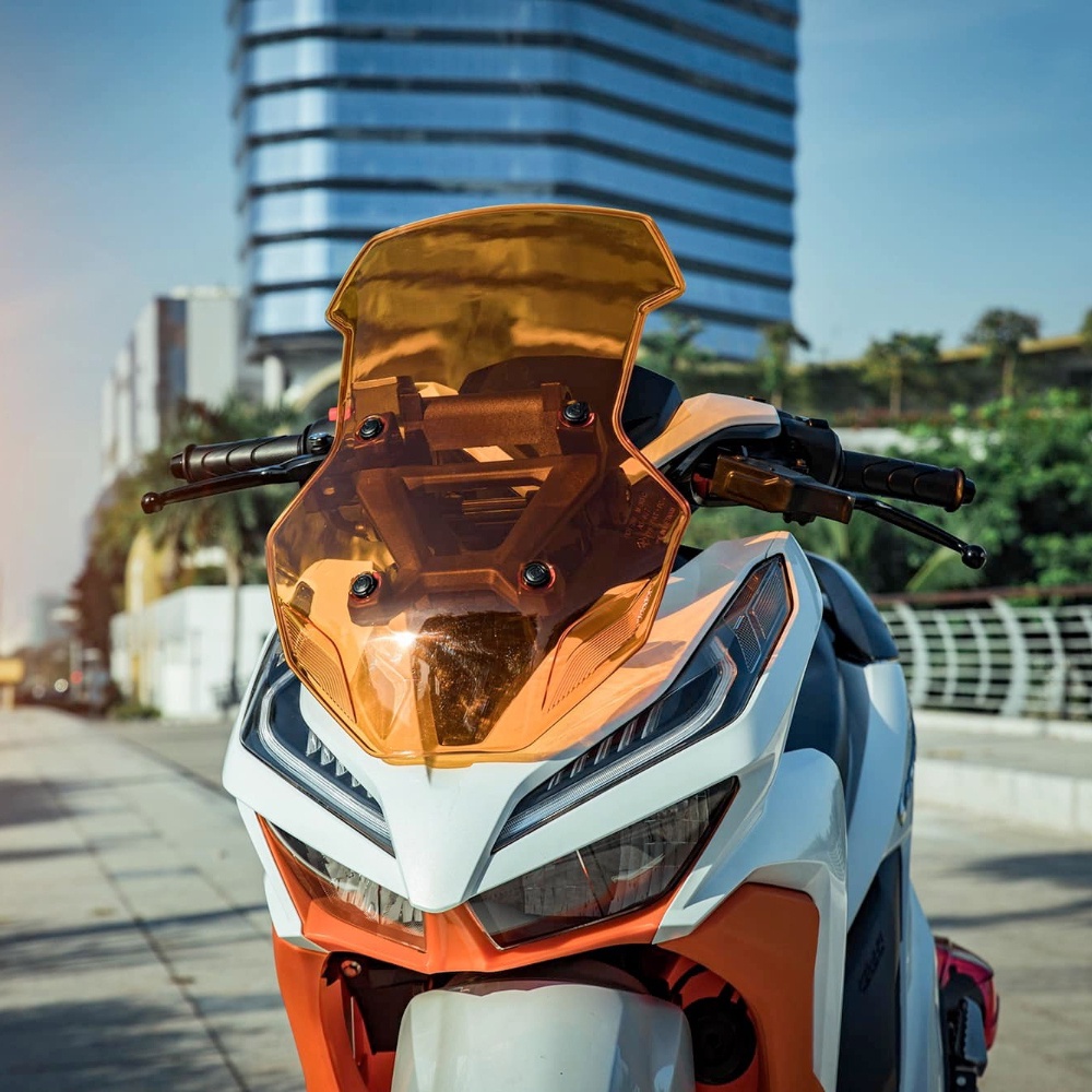 Kính chắn gió xe máy NVX 2021, chắn gió NVX 155 VVA trong suốt Zhi.pat chính hãng – BH 12 Tháng
