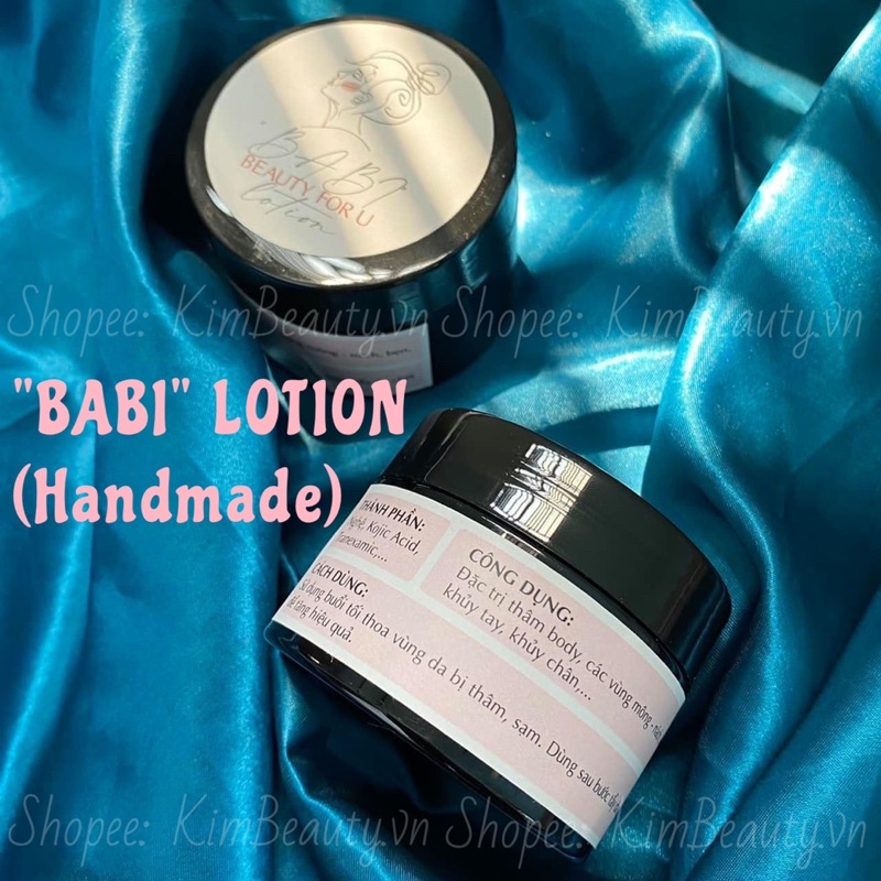 Kem nghệ "Babi" Lotion dưỡng da, mờ thâm body