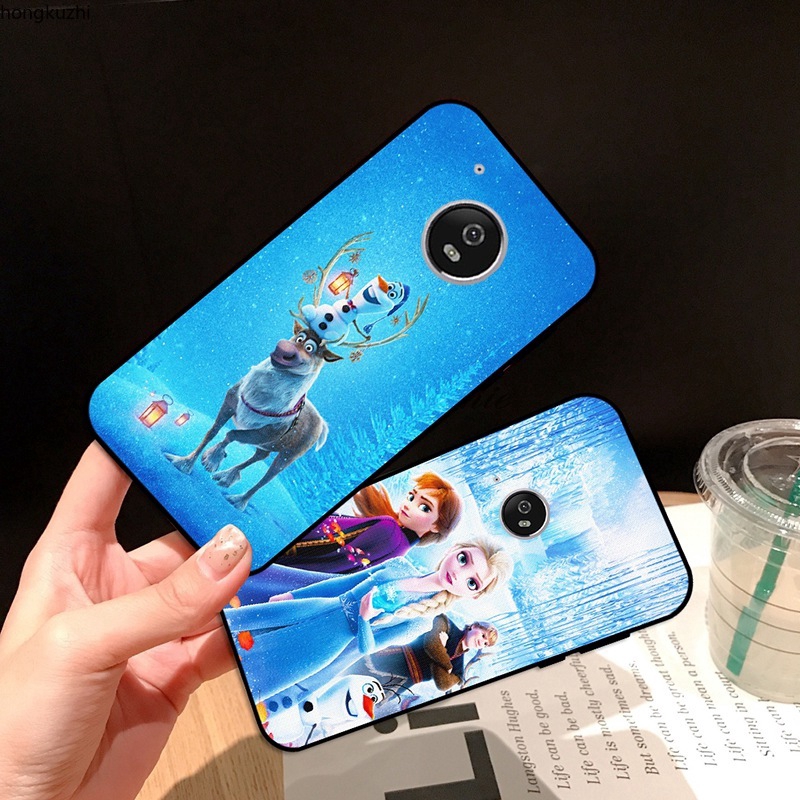 Ốp Lưng Silicon Thiết Kế Hình Công Chúa Băng Giá 3 Dễ Thương Cá Tính Dành Cho Motorola Moto C E4 G5 G5s X4 Plus Frozen 3