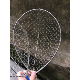 1 đôi Vợt Đánh Cá inox 304 ( kt 22x28 )