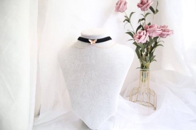 Choker con bướm - Vòng cổ xinh - Maben