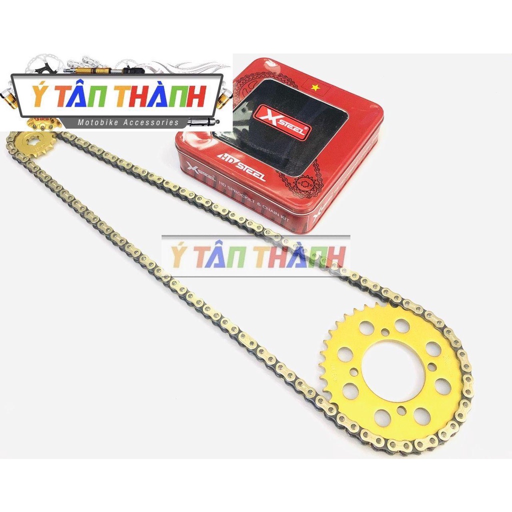 nhông sên đĩa X1R cho sirius MS 84