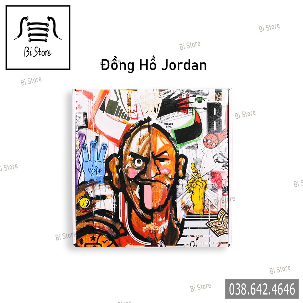 Đồng hồ Jordan - Sneaker 3D [𝗵𝗮̀𝗻𝗴 𝗰𝗼́ 𝘀𝗮̆̃𝗻, 𝗰𝗼́ 𝗰𝗹𝗶𝗽]