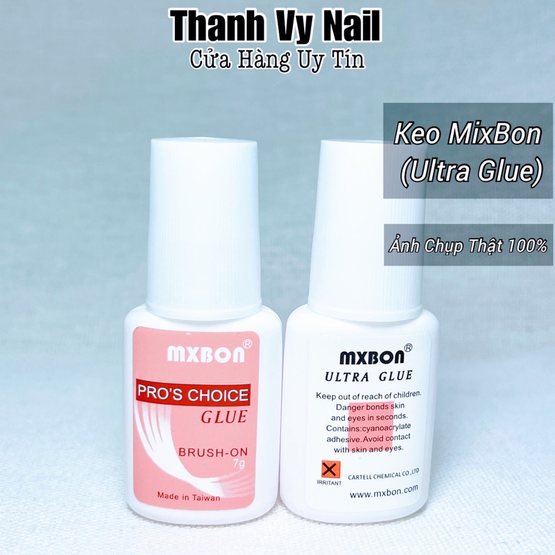 [RẺ VÔ ĐỊCH] Keo mxbon, keo dán móng đính đá phụ kiện [Thanh Vy Nail]