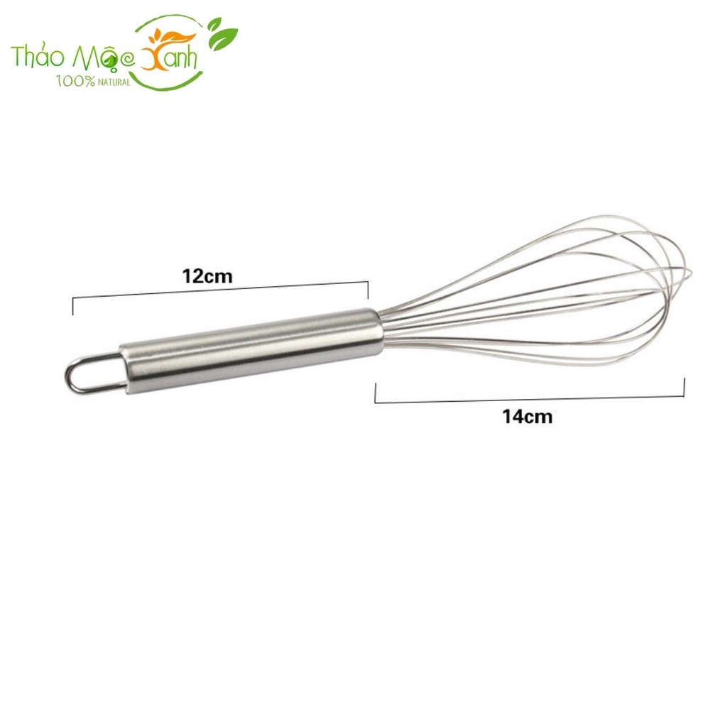 Cây đánh trứng cầm tay inox mã 01