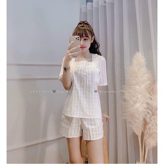 Bộ đũi Cộc Viền Bèo Pha Ren