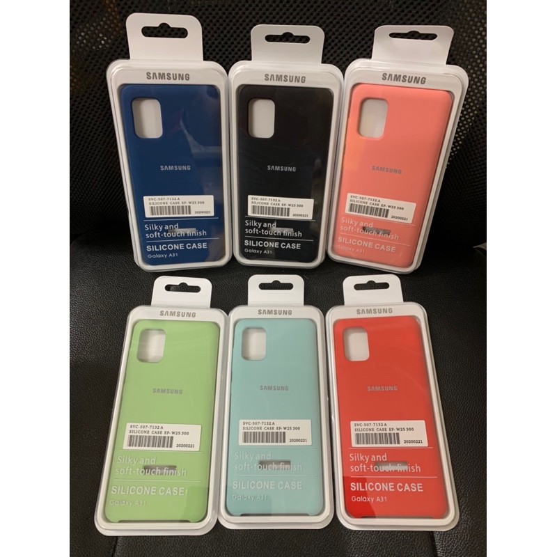 Ốp lưng Samsung Galaxy A31 Silicon Cover chống bẩn