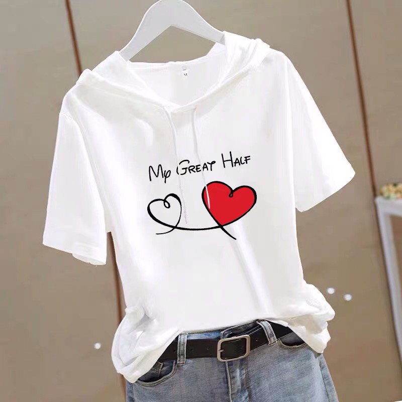 SÉT ÁO CÓ MŨ NGẮN TAY IN NHIỀU HÌNH