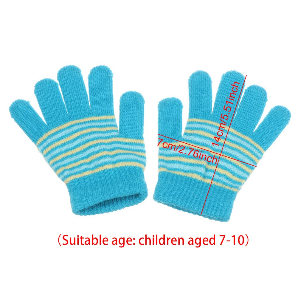 Găng tay giữ ấm mùa đông in họa tiết hoạt hình cho bé