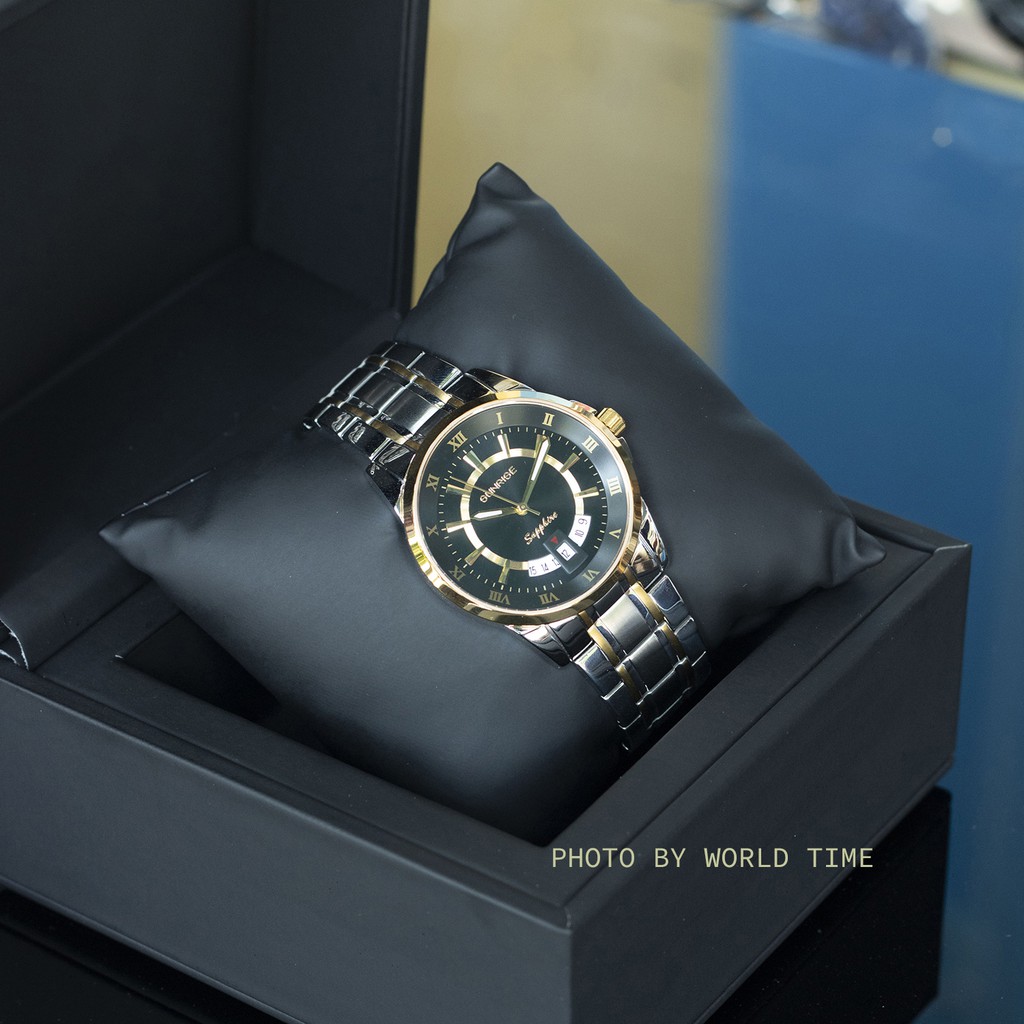 Đồng Hồ Nam Sunrise DM771SWA [ Chính Hãng Full Box ] Kính Sapphire Chống Xước , Chống nước | BigBuy360 - bigbuy360.vn
