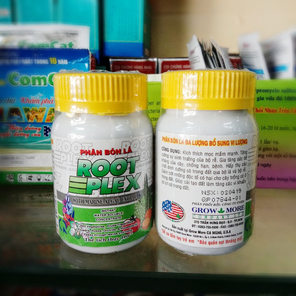 Phân bón lá ROOT PLEX SEAWEED EXTRACT (chai 100ml)