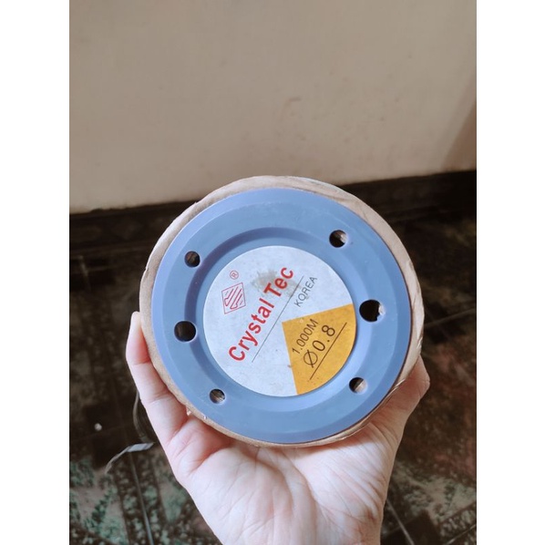 Dây cước chun 0.8mm xâu hạt hàn quốc bán lẻ tính theo mét 3met