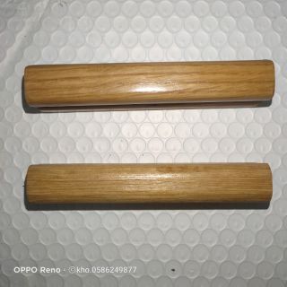 tay nắm hộc tủ bằng gỗ - bản dài
