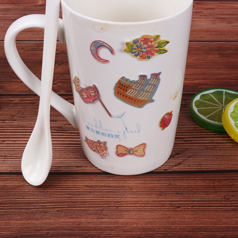 Sticker cổ tích nhũ kim dễ thương (SN03)