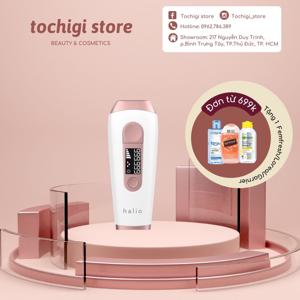 Máy triệt lông cá nhân Halio IPL Hair Removal Device