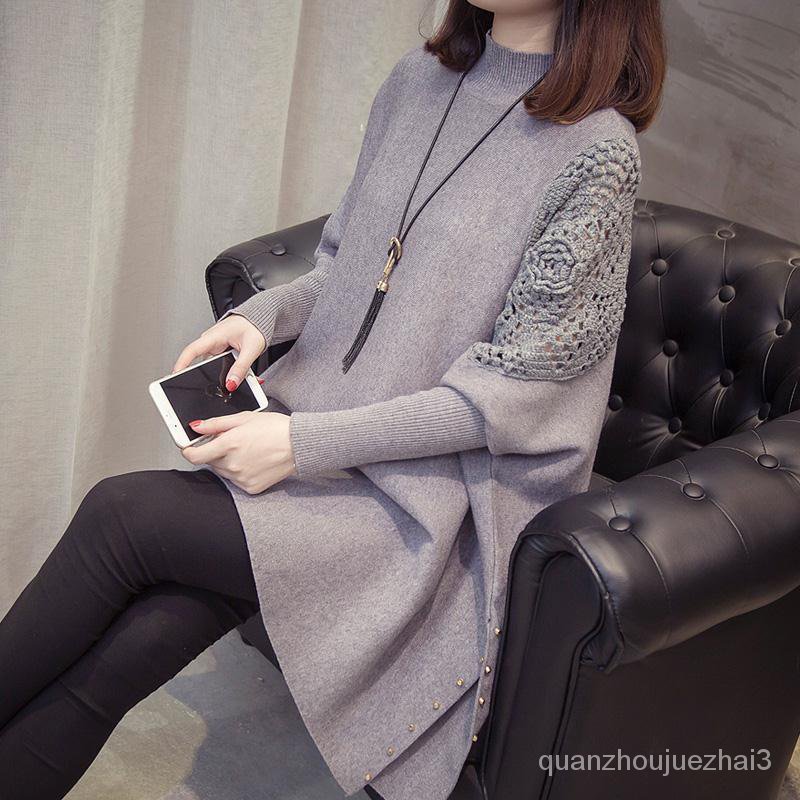 Áo Sweater cánh dơi dáng rộng cổ lọ thời trang cá tính | BigBuy360 - bigbuy360.vn