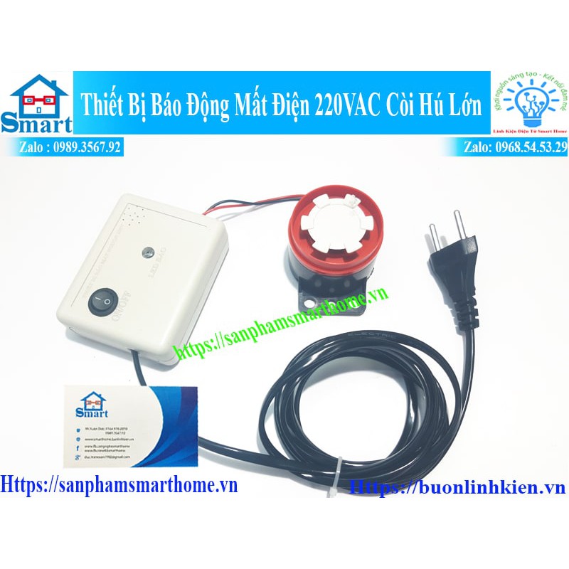 Bộ báo động mất điện 220V